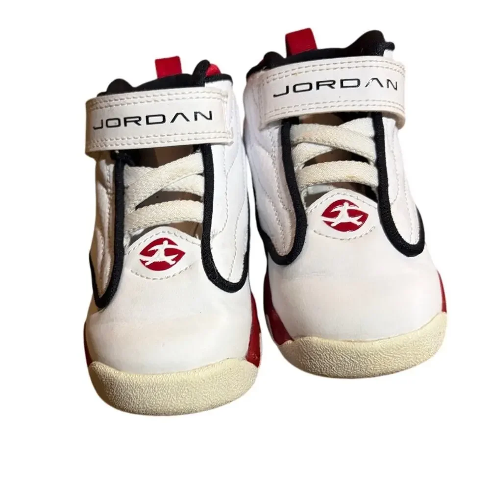 Nike Air‎ Jordan Pro Strong White / Red / Black DC7910 101 Toddler Size 7C